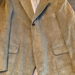 Tan corduroy sports jacket